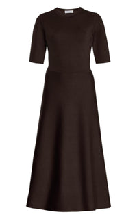 Robe Seymore en laine - Chocolate