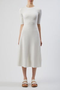Seymore Dress en chocolat wanaka mérinos cachemire