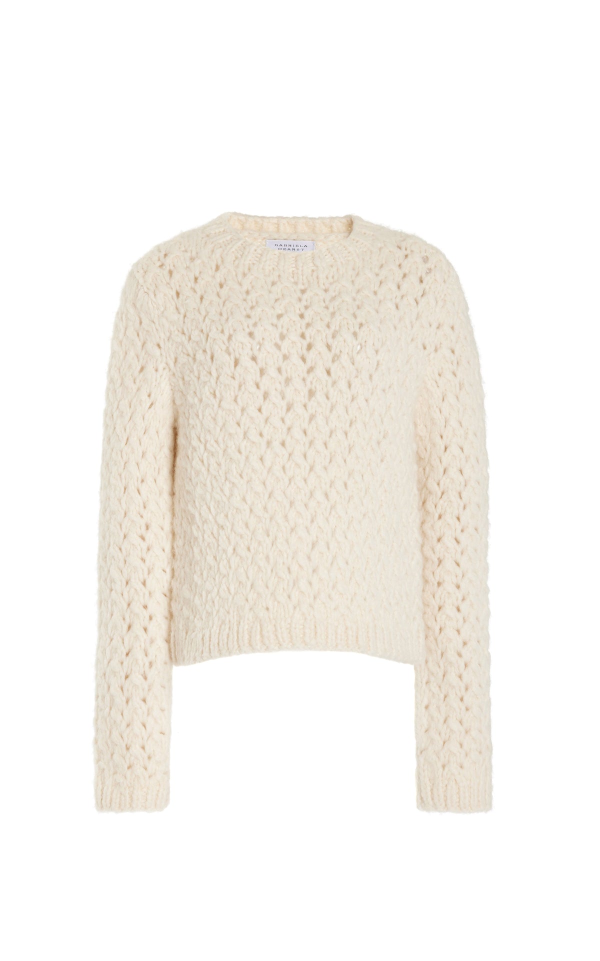 Bower Sweater en ivoire welfat cachemire fil