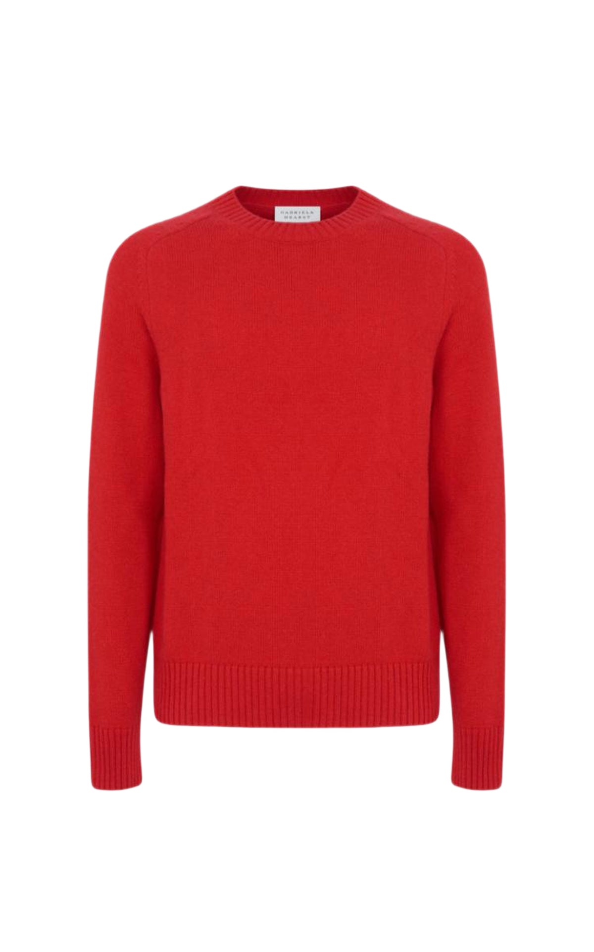 Pull à col rond Daniel en cachemire - Red Topaz