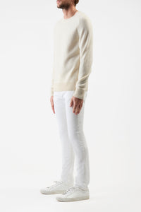 Daniel Sweater en ivoire 2/28 cachemire fil