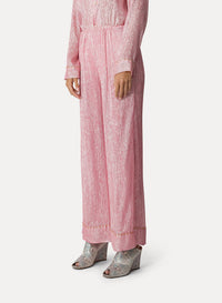 Silk pyjama trousers - Light Rose