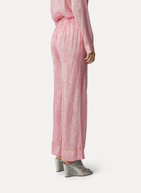 Silk pyjama trousers - Light Rose