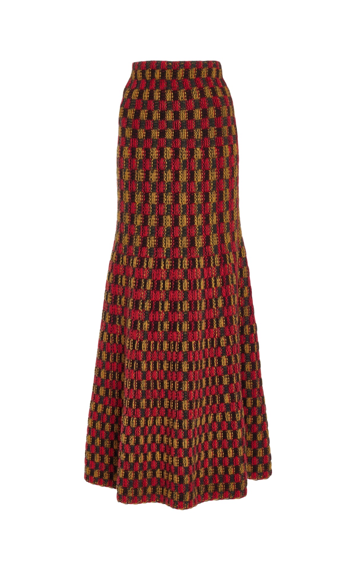 Red Multi / Jupe Drew en cachemire - Red Multi