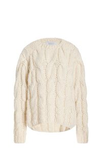 Ivory / Pull Ember en cachemire - Ivory