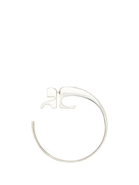 7pcs RELIQUAT 120€ / Mono boucle AC logo circle en cuivre - Silver