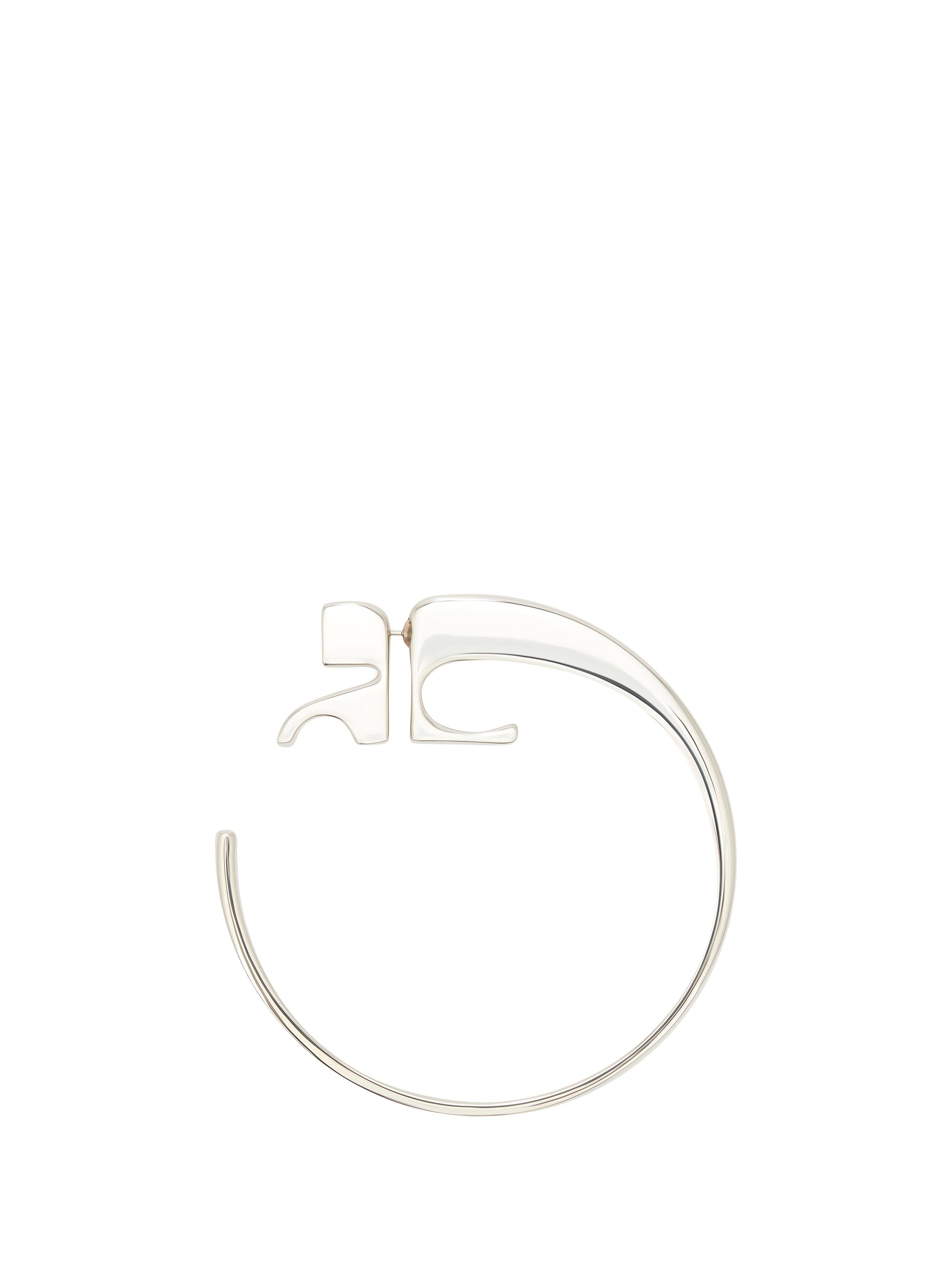 7pcs RELIQUAT 120€ / Mono boucle AC logo circle en cuivre - Silver