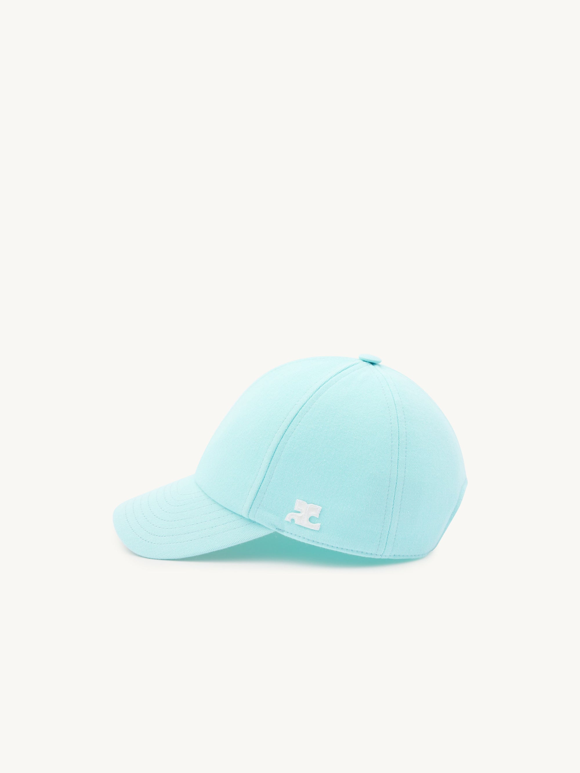 2pcs NEW / CASQUETTE COTON SIGNATURE  - Turquese