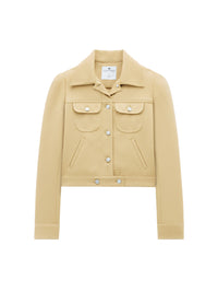 Blouson Trucker en sergé - Wheat