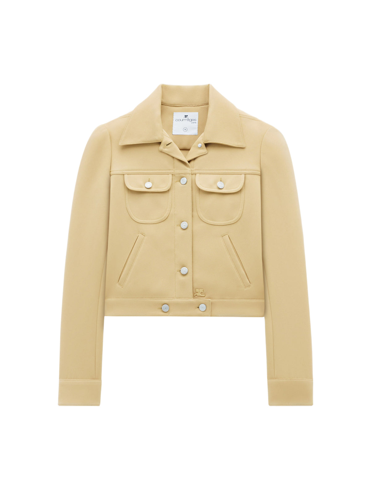 Blouson Trucker en sergé - Wheat