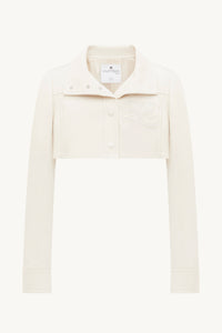 BLOUSON COURT ICONIQUE EN VINYLE-42