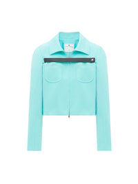 5pcs RELIQUAT 290€ / Blouson harnais en sergé - Turquese