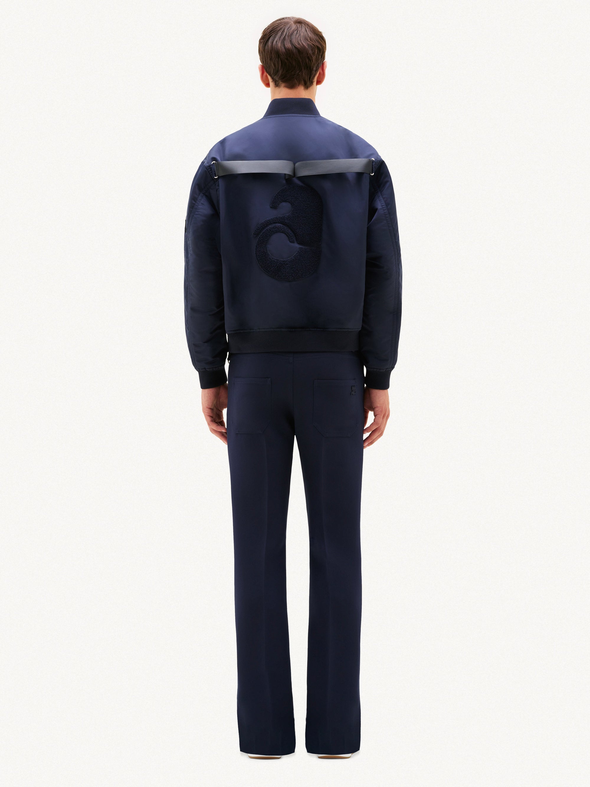 26pcs RELIQUAT 350€ / Bomber harnais en nylon - Navy