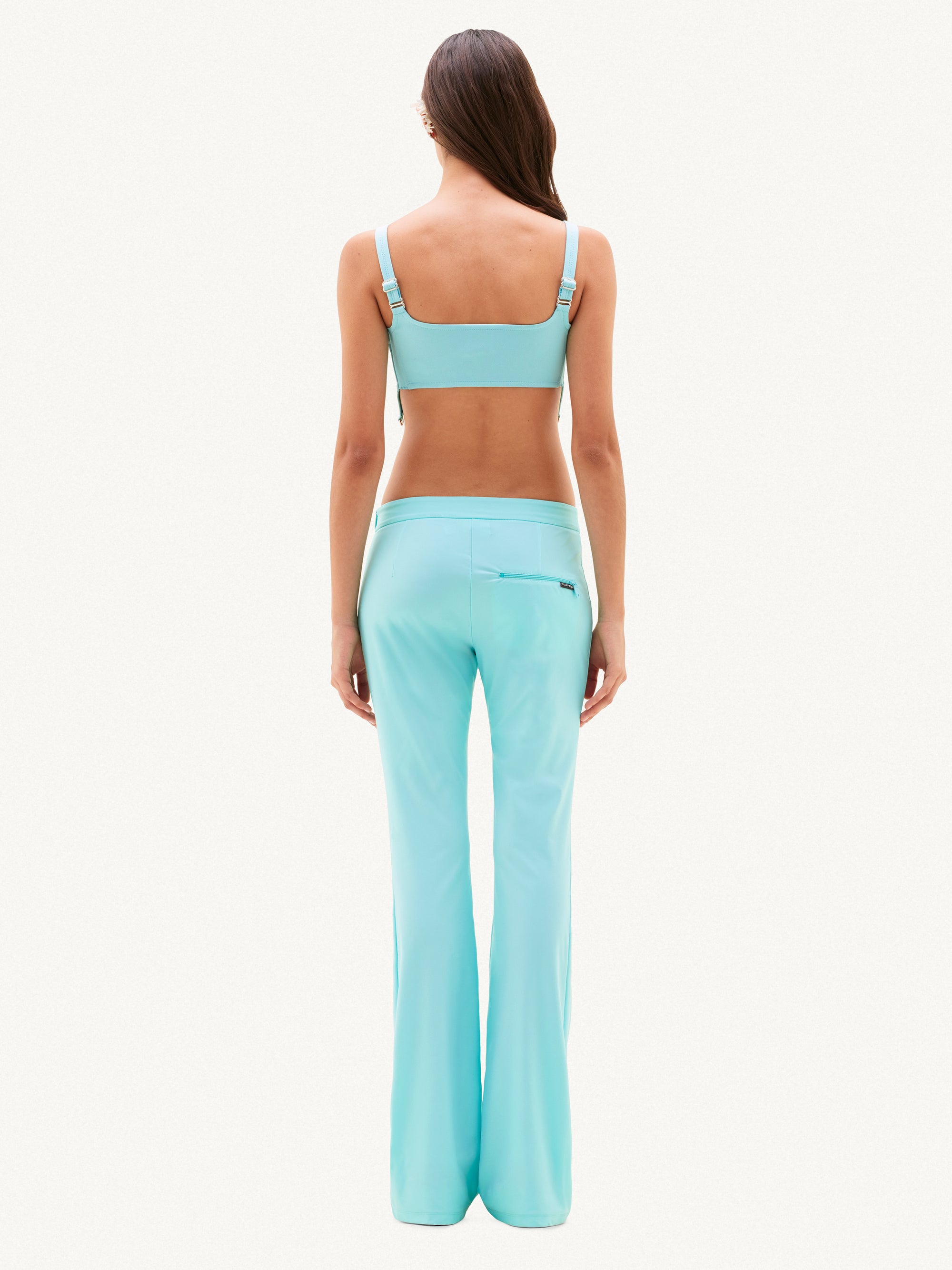 8pcs RELIQUAT 120€ / Brassière bretelles en sergé - Turquese