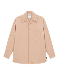 Chemise rétro Strap en sergé - Sand