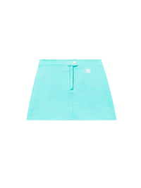 1pcs NEW / VINYL SKIRT - Turquese