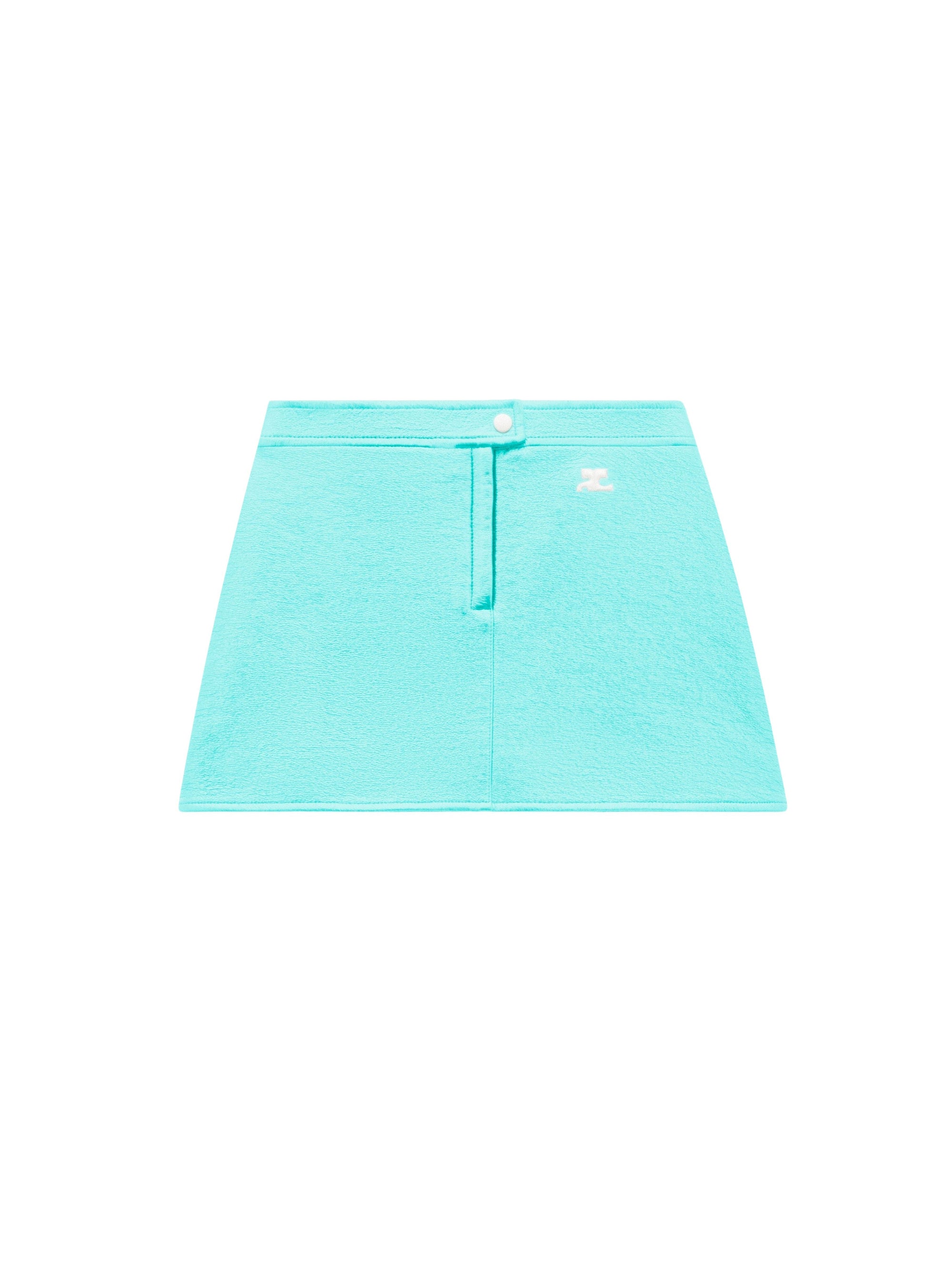 1pcs NEW / VINYL SKIRT - Turquese
