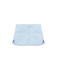 7pcs RELIQUAT 150€ / Jupe poches héritage en sergé - Sky