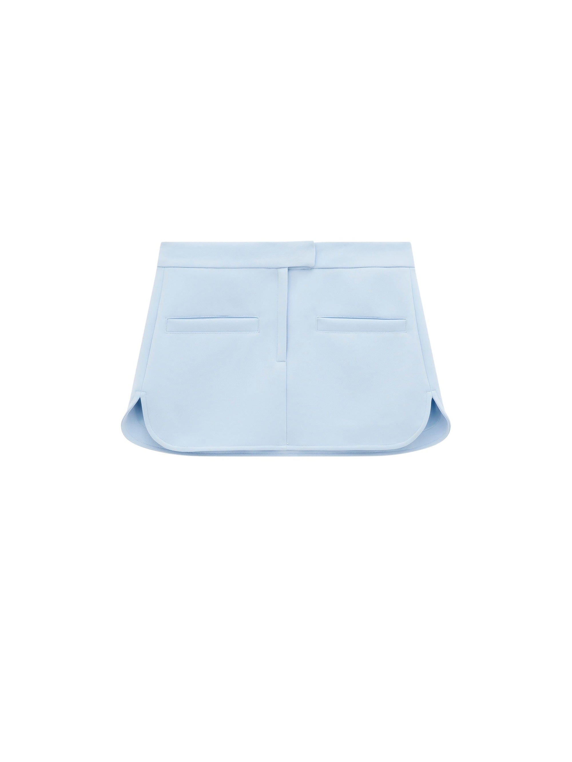 7pcs RELIQUAT 150€ / Jupe poches héritage en sergé - Sky
