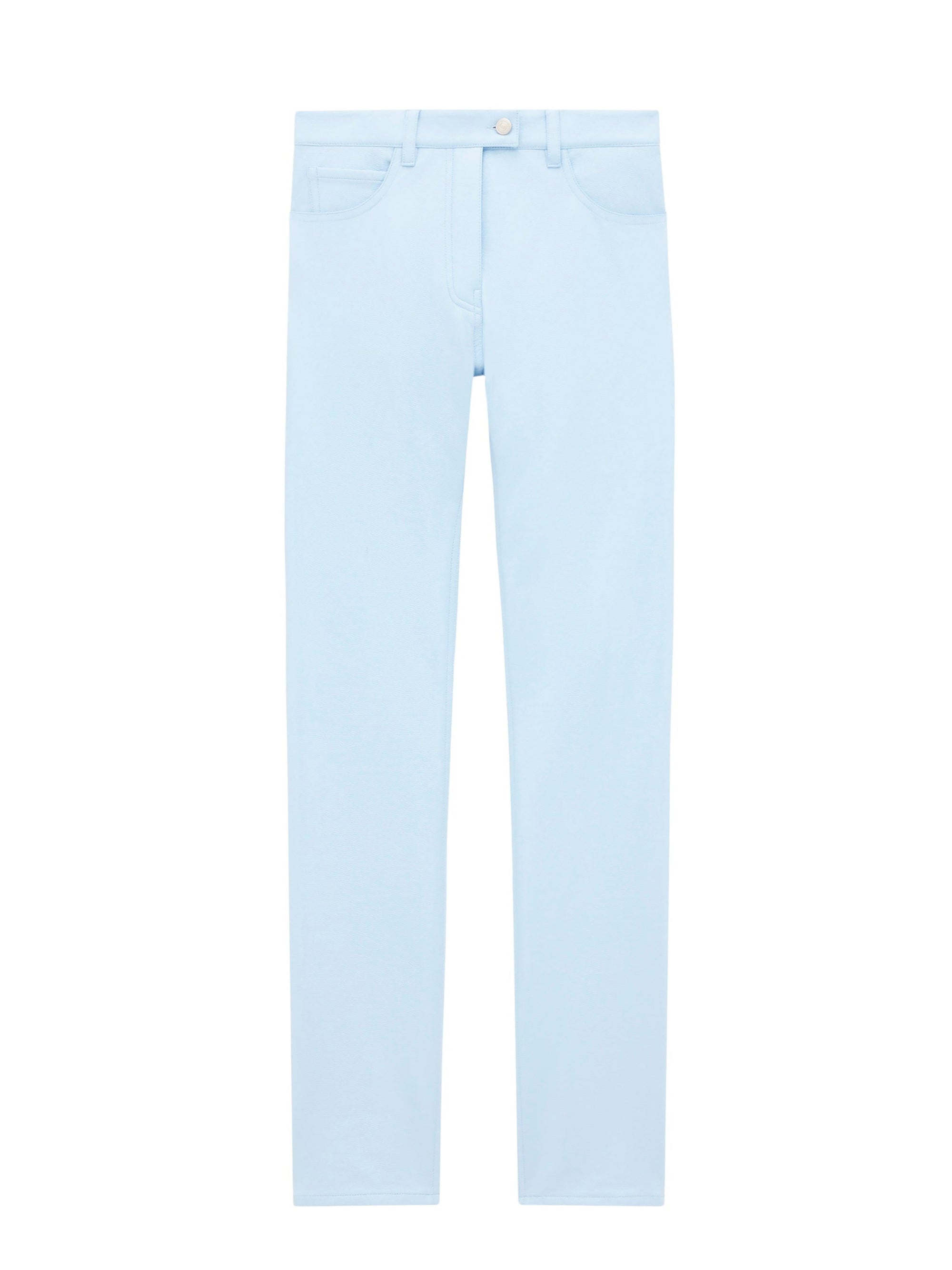 1pcs RELIQUAT 170€ / Pantalon 5-poches en vinyle - Sky
