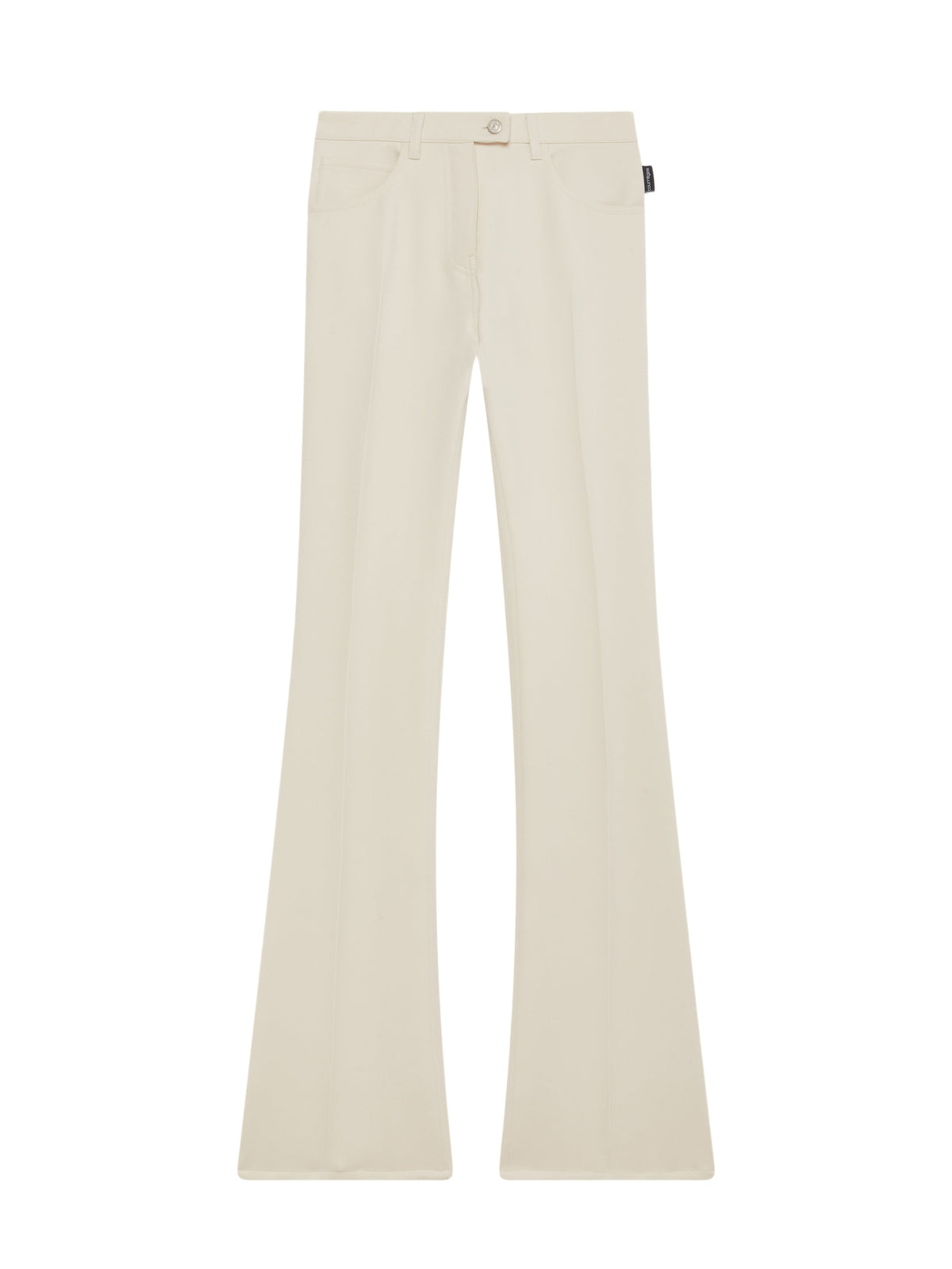 Pantalon ajusté bootcut 70's - Oatmeal