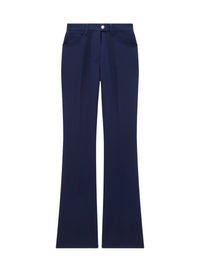 Pantalon ajusté bootcut style années 70s - Ink