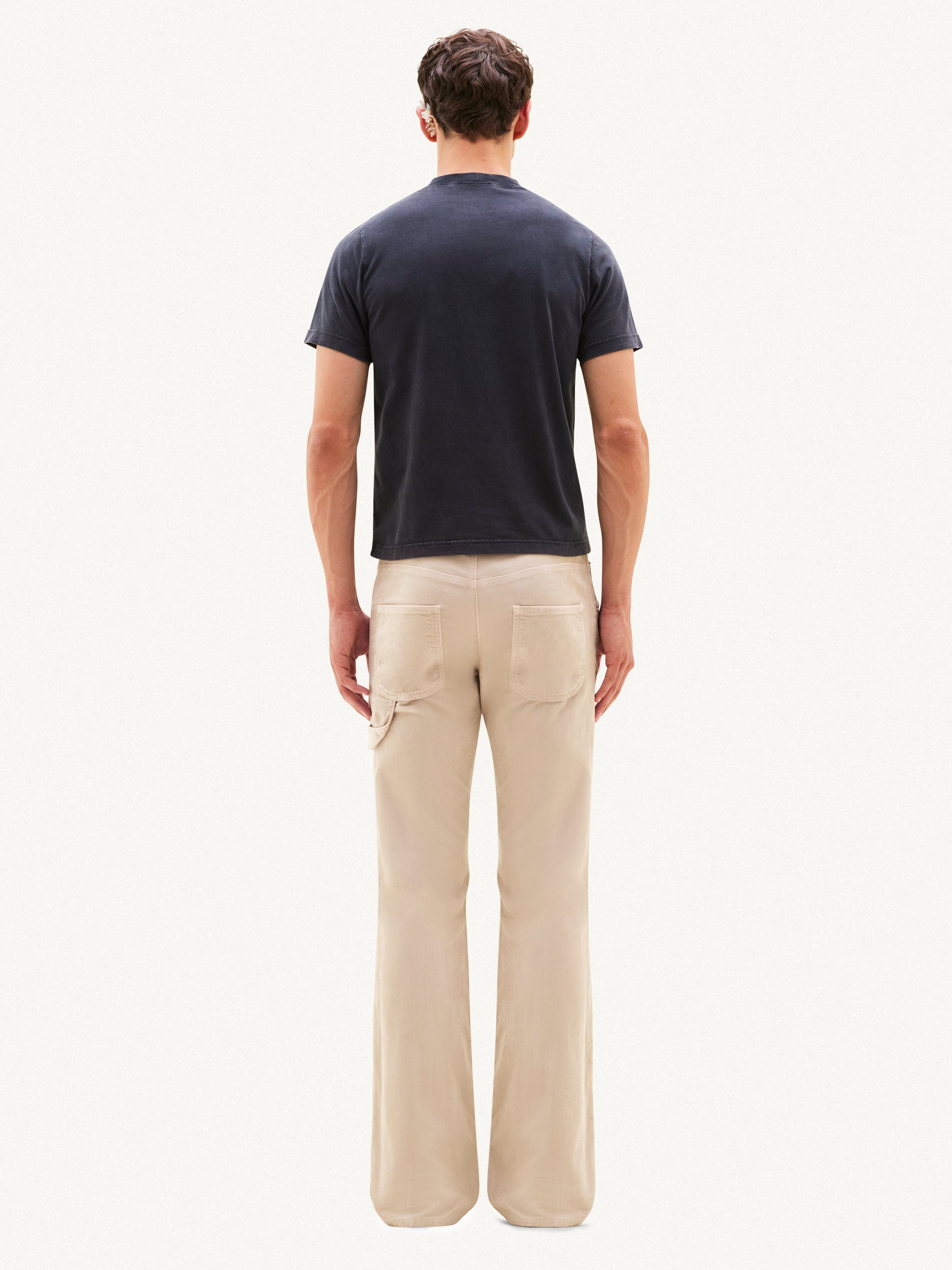 4pcs RELIQUAT 120€ / Pantalon bootcut en velours côtelé - Clay