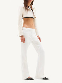 3pcs RELIQUAT 150€ / Pantalon héritage en sergé - Sky