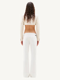 3pcs RELIQUAT 150€ / Pantalon héritage en sergé - Sky