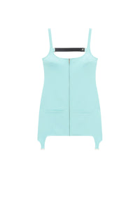 17pcs RELIQUAT 250€ / Robe strap en sergé - Turquese