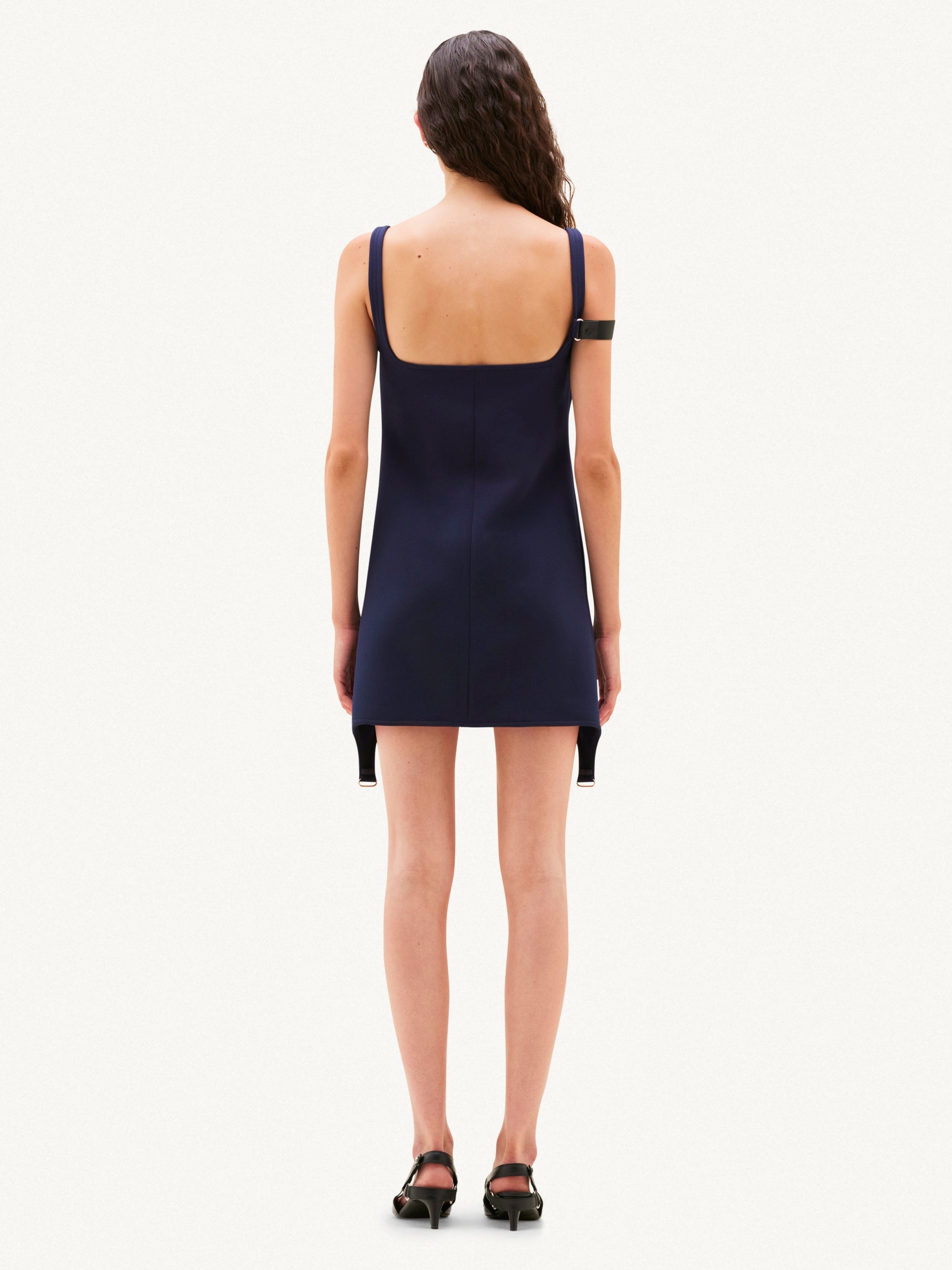 3pcs RELIQUAT 250€ / Robe strap en sergé - Ink