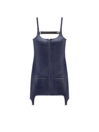 Vinyl Strap Dress - Ink