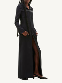 2pcs RELIQUAT 490€ / Robe strap en sergé - Black