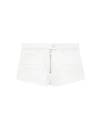 Short Heritage zipper en vinyle - Heritage White