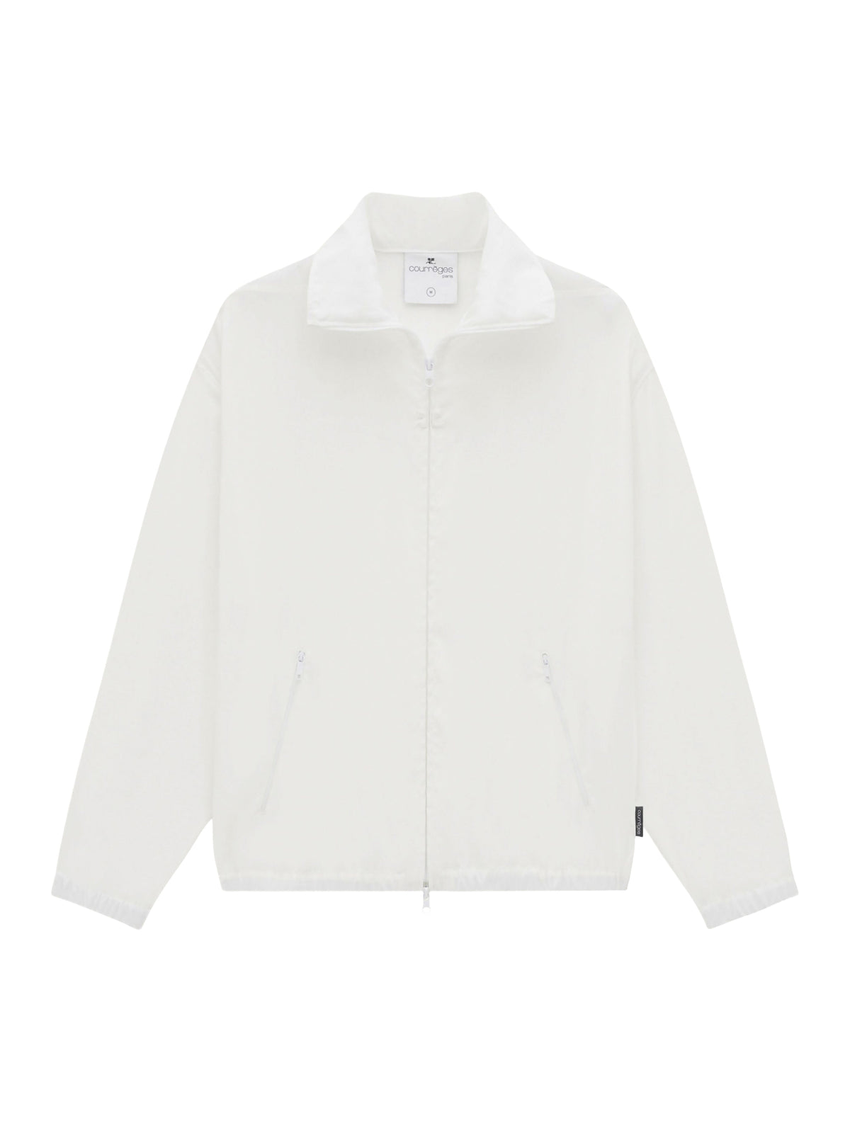 Veste Track vintage en nylon - Heritage White