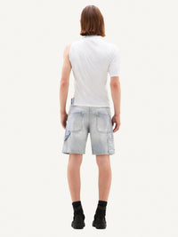 1pcs RELIQUAT 120€ / Short hammer en denim - Light blue wash