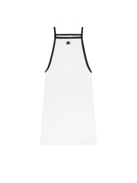15pcs RELIQUAT 120€ / Robe contraste côtelé - Heritage white & Black
