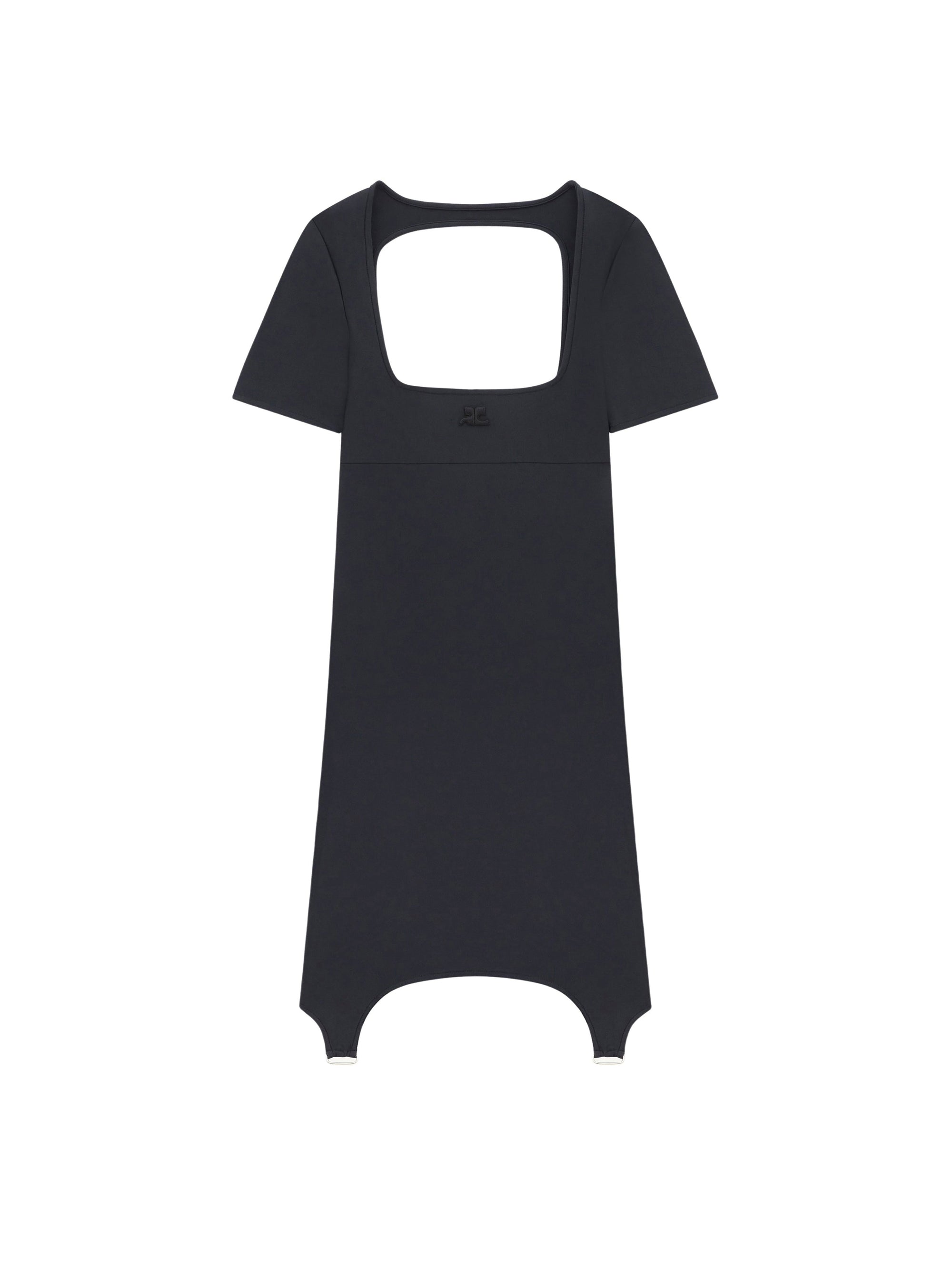 5pcs RELIQUAT 150€ / Robe jersey tech a-line - Black