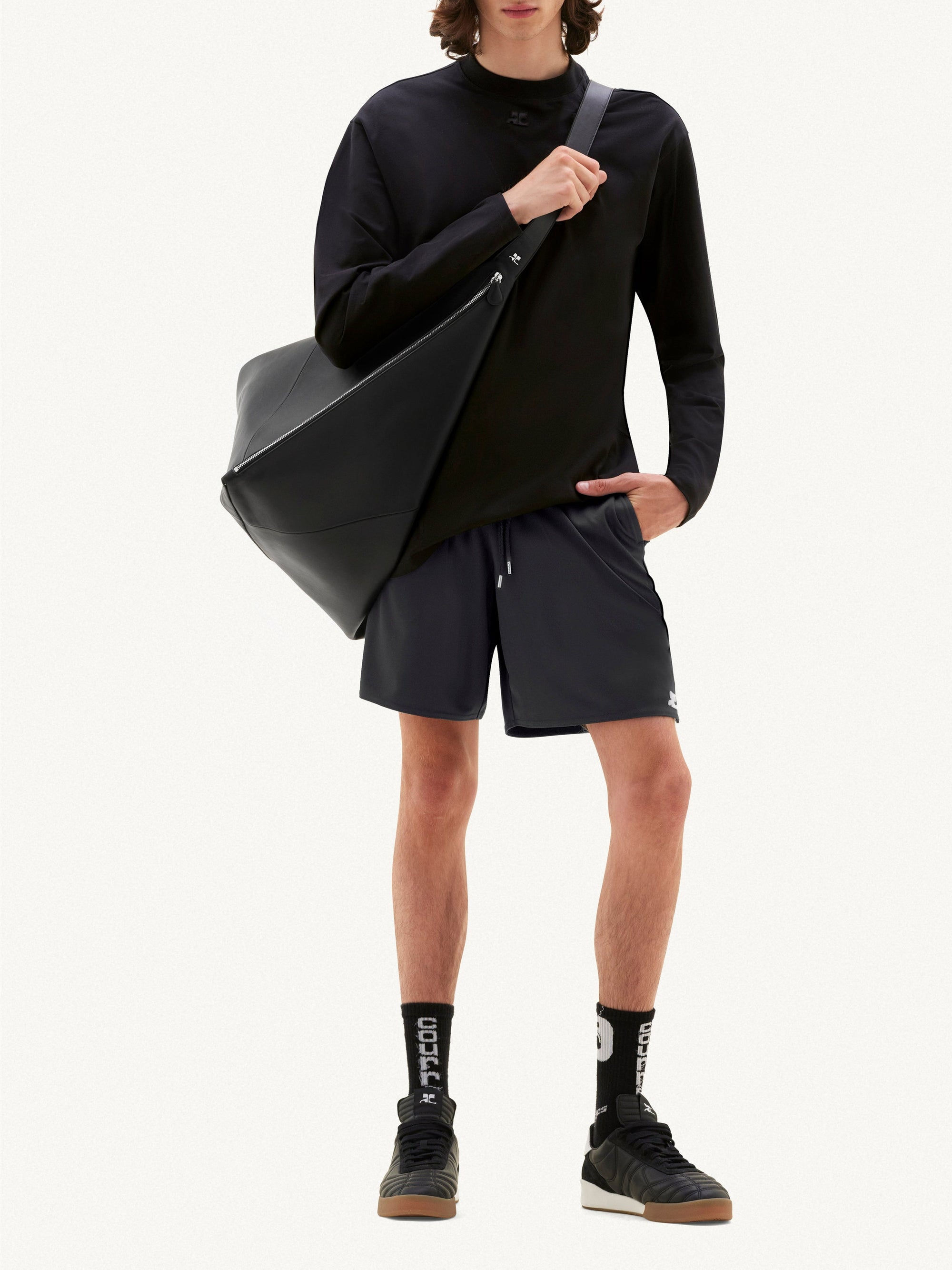 7pcs RELIQUAT 95€ / Short sport lycra léger - Black