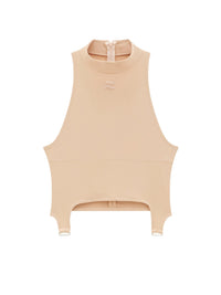 7pcs RELIQUAT 95€ / Top bretelles jersey tech - Dune