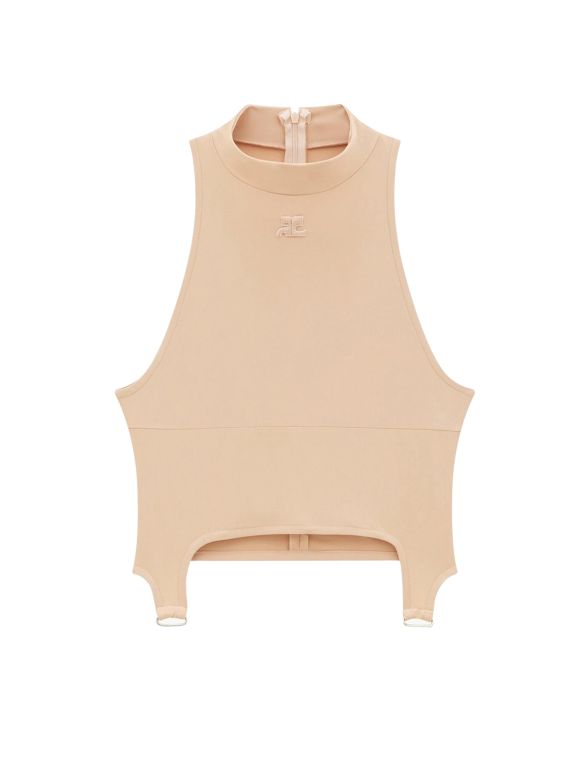 7pcs RELIQUAT 95€ / Top bretelles jersey tech - Dune
