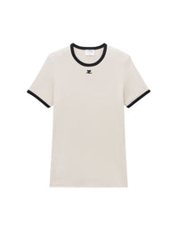 93pcs RELIQUAT 95€ / T-shirt signature contraste - Lime stone & Black