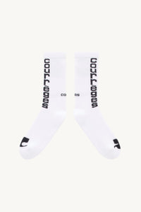 406pcs RELIQUAT 15€ / Chaussettes shell - Blanc optique & Noir
