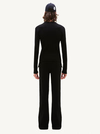 15pcs RELIQUAT 120€ / Pantalon iconique en maille côtelé - Black