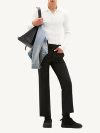 6pcs NEW / RIB KNIT AC CLASSICAL - Heritage white