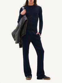 1pcs RELIQUAT 150€ / Pull à manches longues en maille - Black