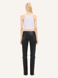 MIST RIB KNIT POINTY TANK TOP