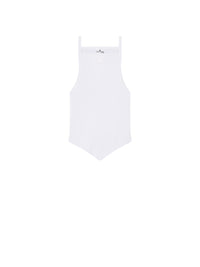 MIST RIB KNIT POINTY TANK TOP
