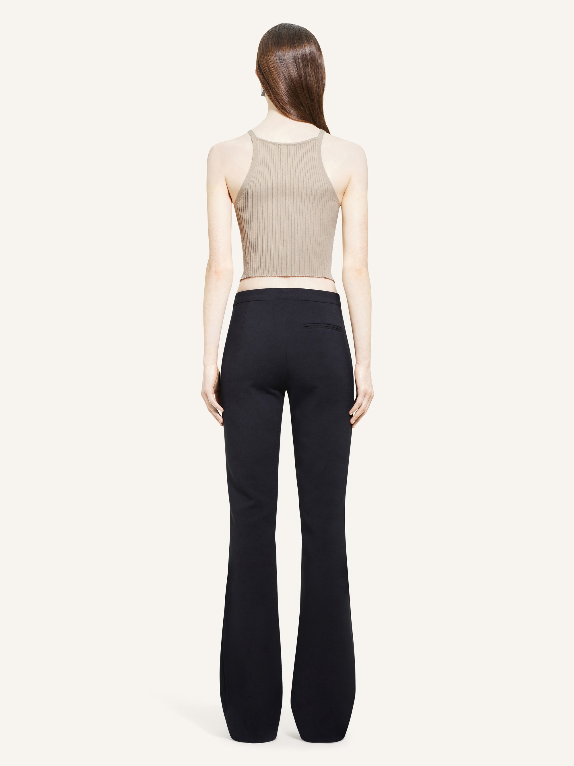 29pcs NEW / DÉBARDEUR POINTE EN MAILLE - Oatmeal
