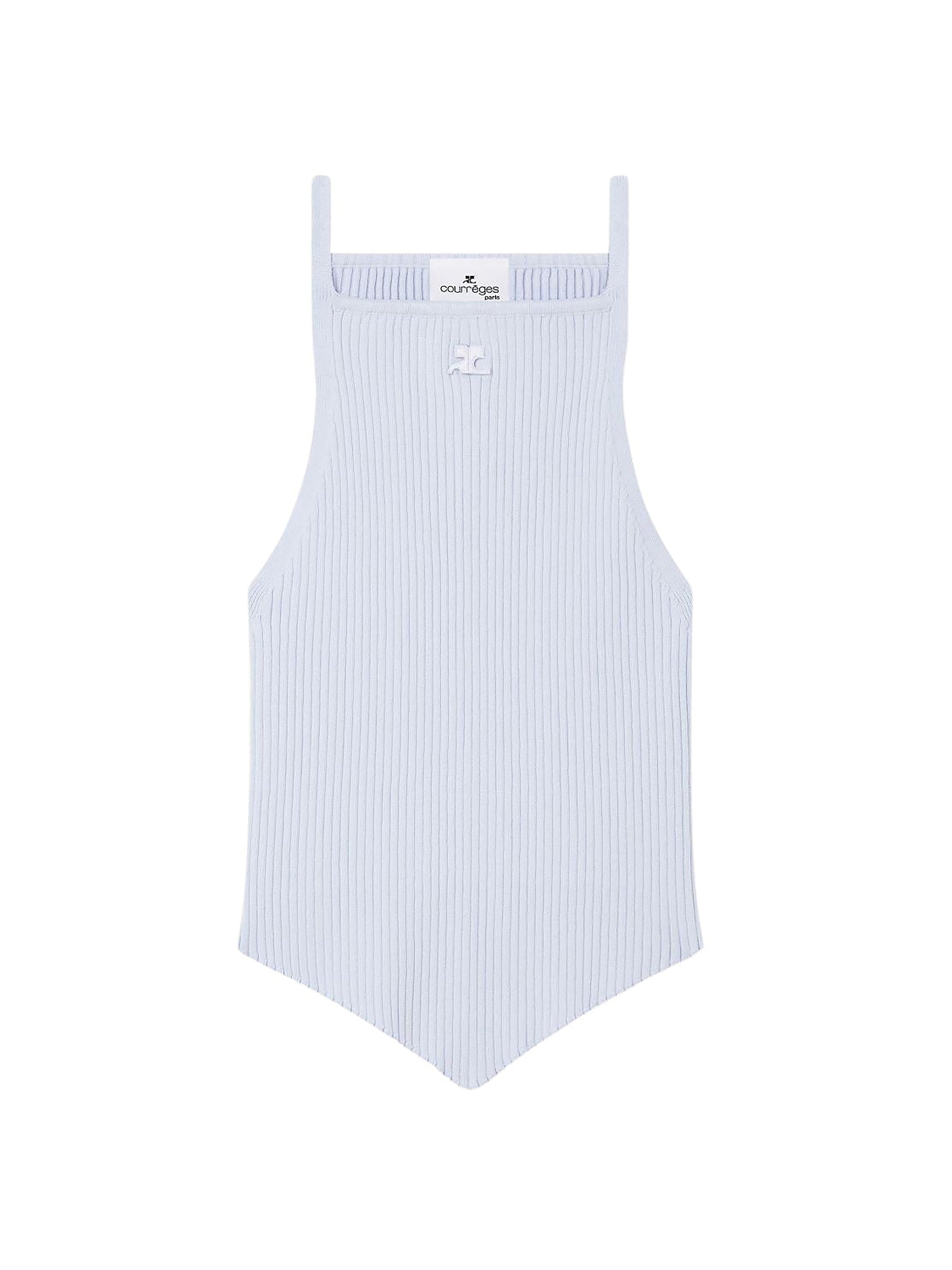 376pcs RELIQUAT 95€ / Top pointe en maille côtelé - Ether